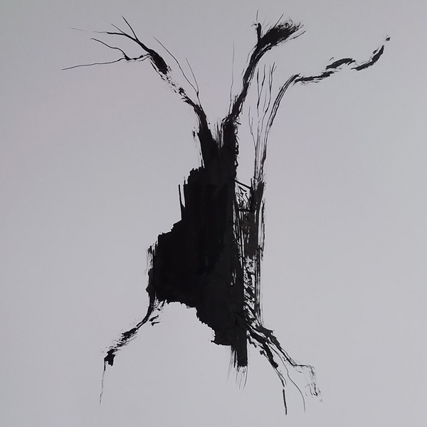 Sans titre – Encre de chine - 20x20cm